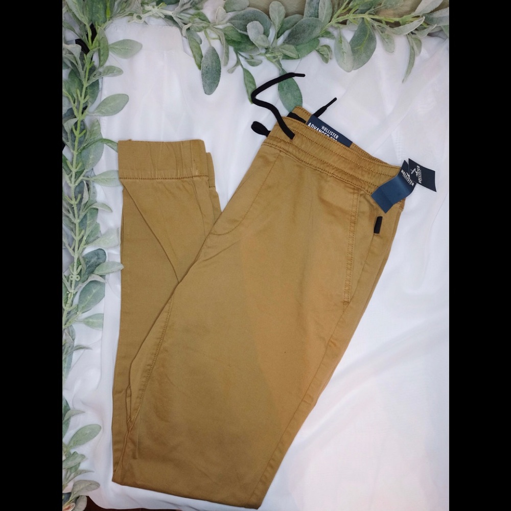 Tan Hollister Joggers